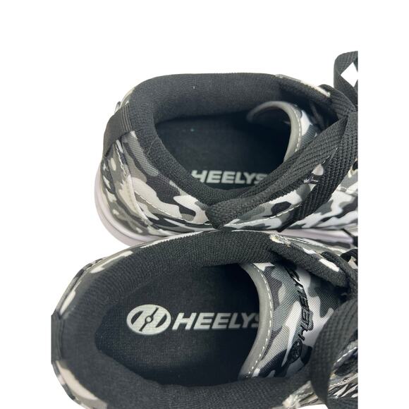 Heelys The Original Wheeled Shoe Gray White Camo Men's 7 - Picture 6 of 9
